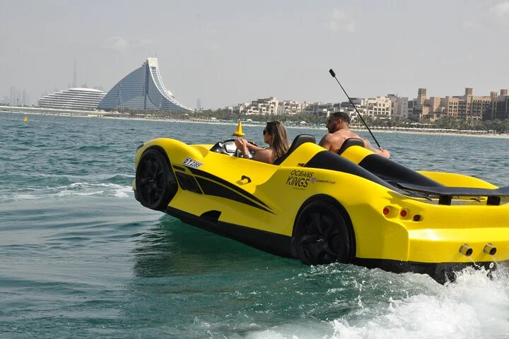 Private Tour Dubai in Jet Car 60min: Burj Al Arab to Atlantis