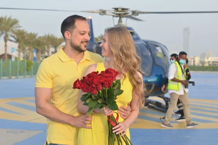 Private: Ultimate Dubai Helicopter Tour with Optional Transfers