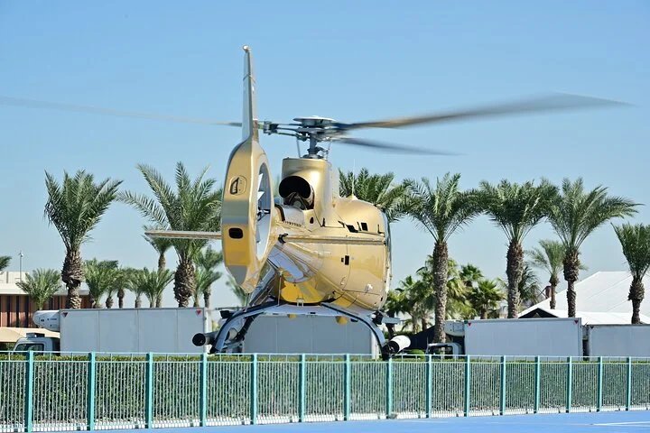 Private: Ultimate Dubai Helicopter Tour with Optional Transfers