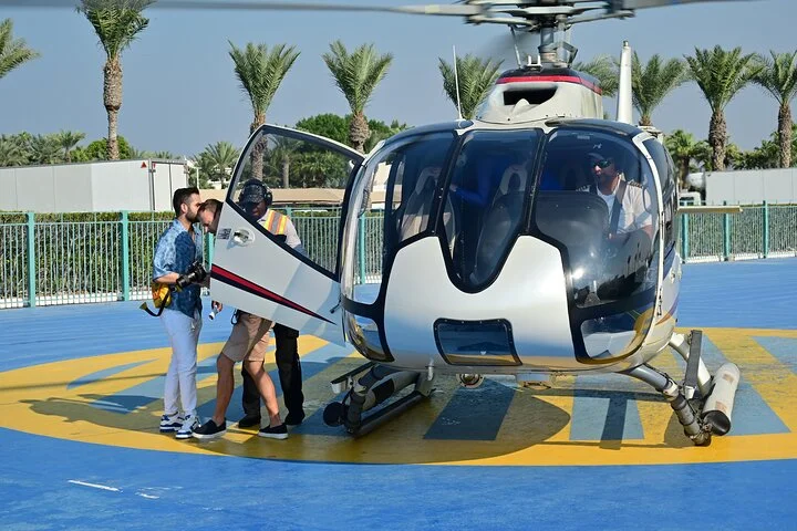 Private: Ultimate Dubai Helicopter Tour with Optional Transfers