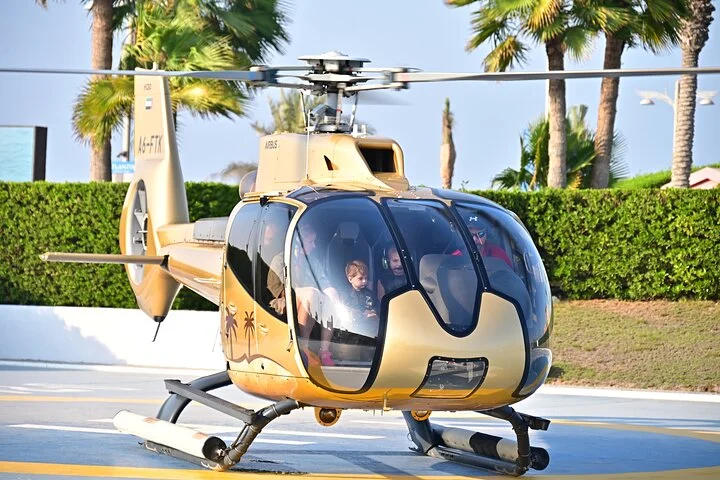 Private: Ultimate Dubai Helicopter Tour with Optional Transfers