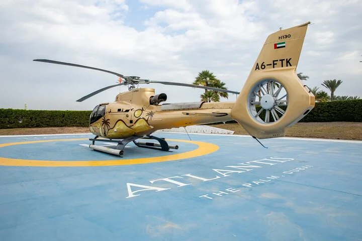Private: Ultimate Dubai Helicopter Tour with Optional Transfers