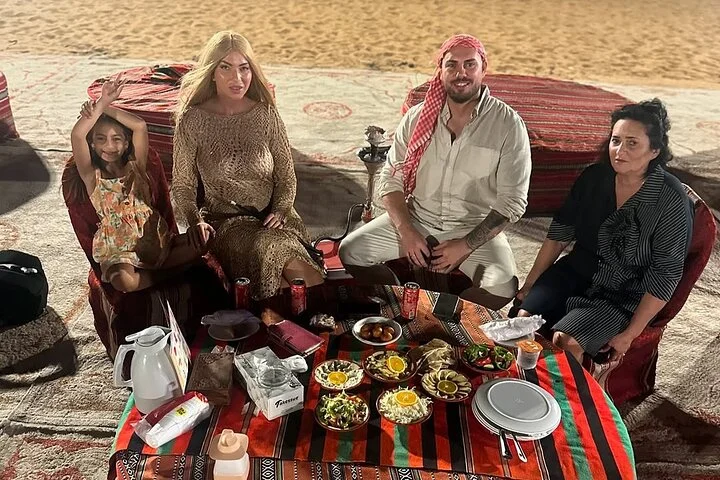 Quad Bike Desert Safari Red Dunes Pick & Drop Dinner Live Shows