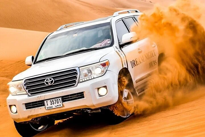 Quad Bike Desert Safari Red Dunes Pick & Drop Dinner Live Shows