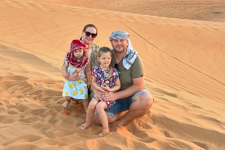 Quad Bike Desert Safari Red Dunes Pick & Drop Dinner Live Shows