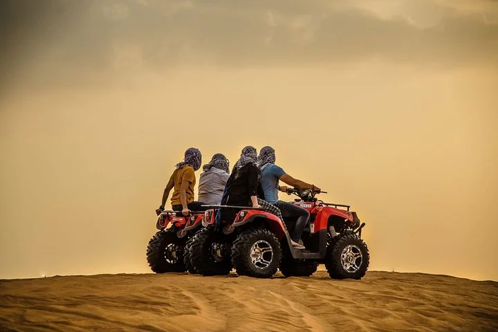 Quad Bike Guided Desert Tour