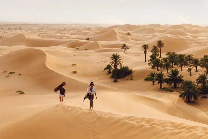 Quad Biking Dubai With Desert Safari Dune Bashing Camel Ride