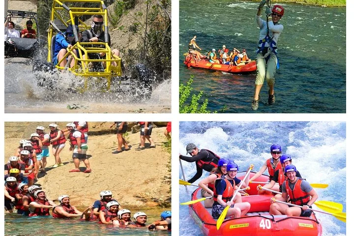 Rafting, Buggy Safari and Zipline with Lunch and Transfer
