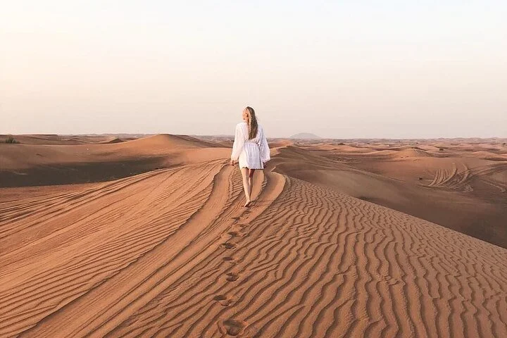 Red Dune Desert Safari with BBQ Dinner, Camel Ride & Live Shows