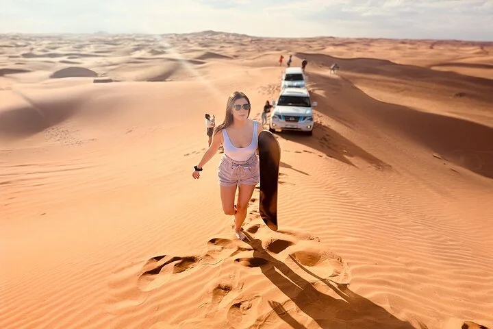 Red Dune Desert Safari with BBQ Dinner, Camel Ride & Live Shows
