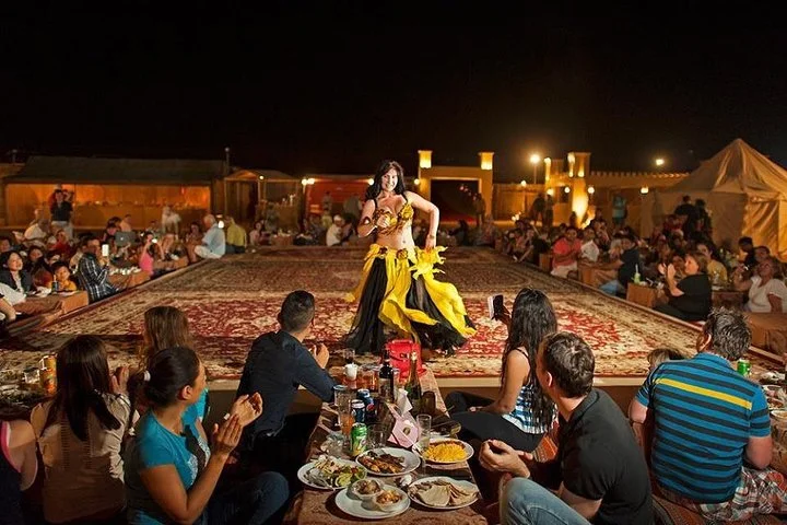Red Dune Desert Safari with BBQ Dinner, Sand Boarding Dance Shows