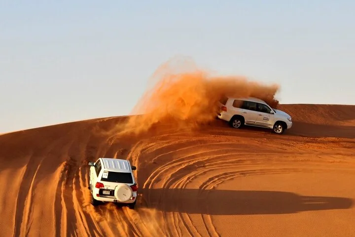 Red Dune Evening Desert Safari with Sandbashing and BBQ Dinner