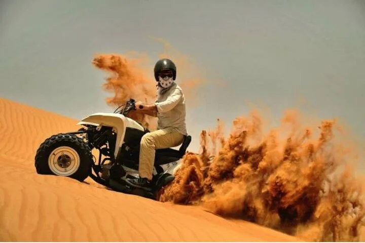 Red Dunes Quad Bike Safari, Sand surf, Camels and BBQ