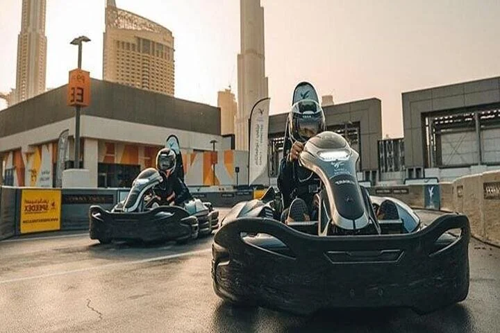 Rooftop Go Kart Racing at EKart Zabeel Dubai Tickets