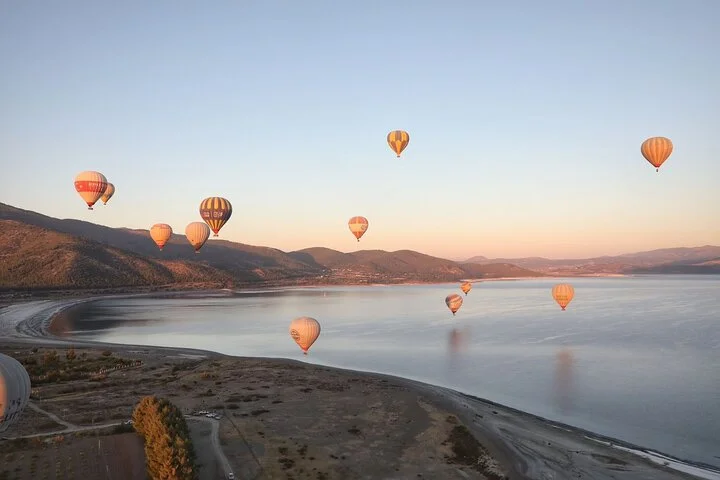 Salda Lake and Hot Air Balloon Tour in Salda