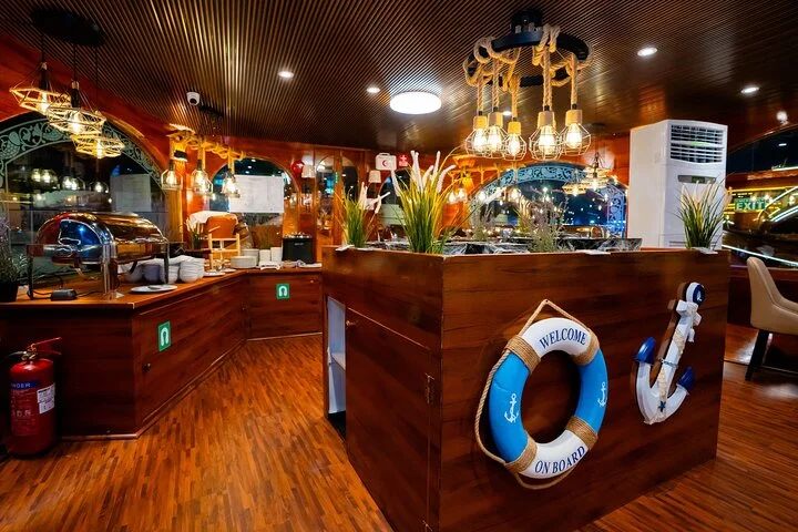 Sea Lounge Dinner Cruise Dubai with Buffet and Live Entertainment