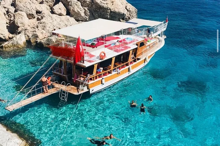 Sea, Sun, and Flavor: Adrasan Boat Tour + Free Lunch Included!