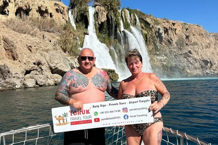 Sea Turtle Swimming And Waterfal Boat Trip