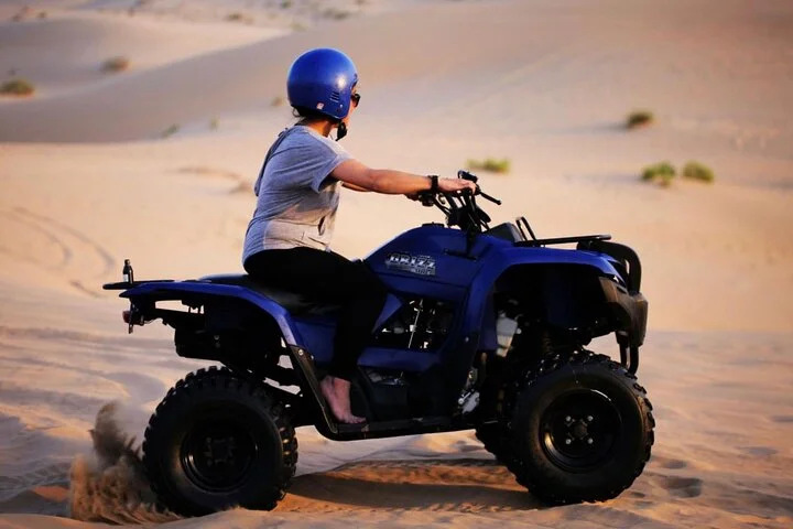 Self-Drive 30-Min Quad Biking with Premium Evening Desert Safari