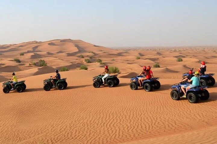 Self-Drive 30-Min Quad Biking with Premium Evening Desert Safari