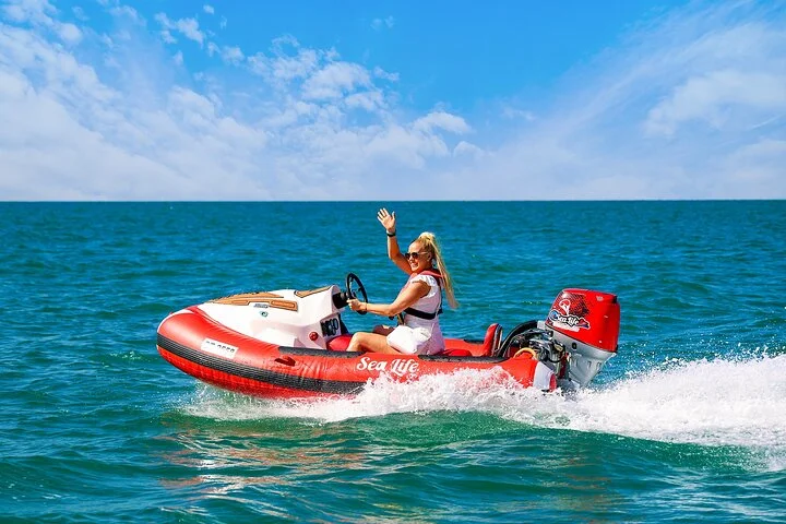 Self Drive boat tour Dubai : JBR, Atlantis and Burj Al Arab