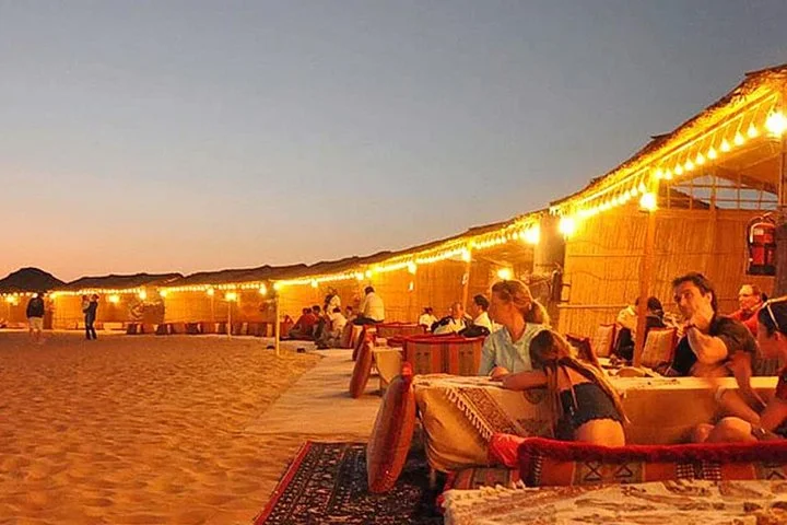 Sharing Afternoon Desert Safari from Dubai with Dinner and Camel Ride
