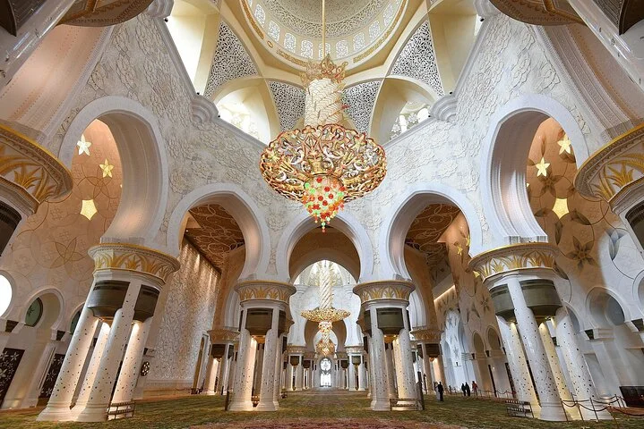 Sheikh Zayed Grand Mosque Tour From Dubai
