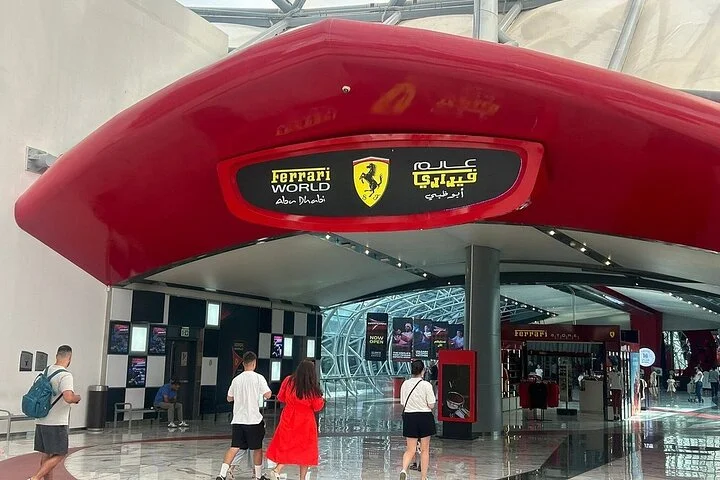 Sheikh Zayed Grand Mosque with Ferrari World & Yas Waterworld Fun