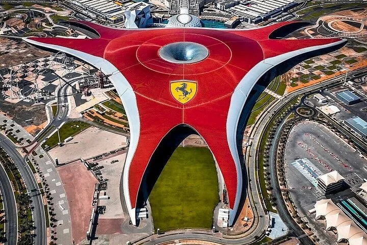 Sheikh Zayed Grand Mosque with Ferrari World & Yas Waterworld Fun