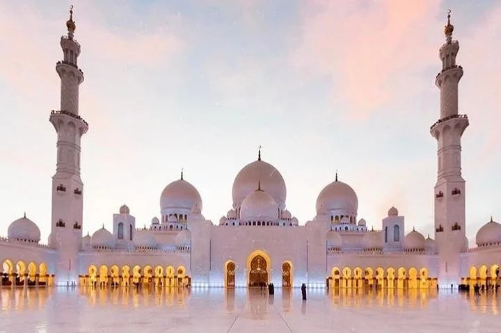 Sheikh Zayed Grand Mosque with Ferrari World & Yas Waterworld Fun