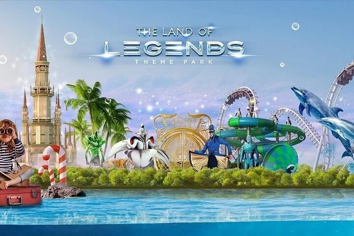 Side: Land of Legends Theme Park Ticket with Roundtrip Transfer