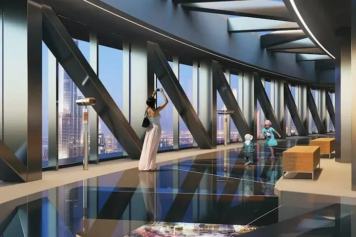 Sky Views Observatory Deck with Glass Slide Ride