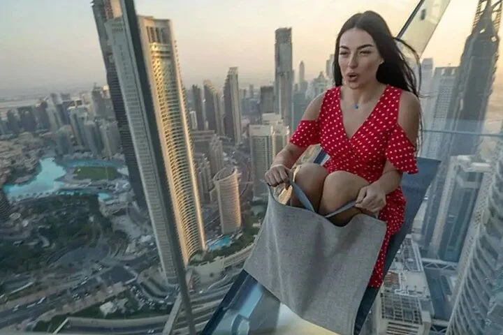 Sky Views Observatory Deck with Glass Slide Ride