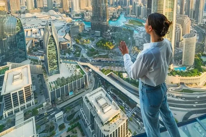 Sky Views Observatory Deck with Glass Slide Ride