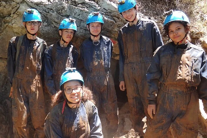 Speleology, Exploration inside a secret cave