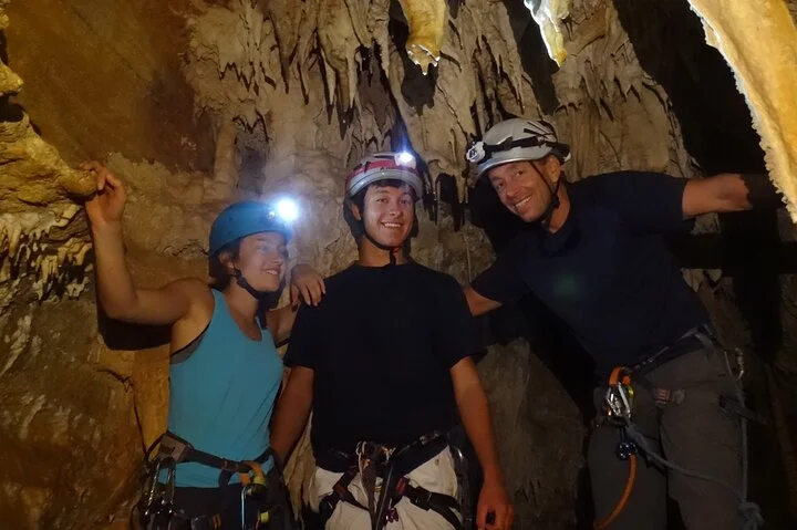 Speleology, Exploration inside a secret cave