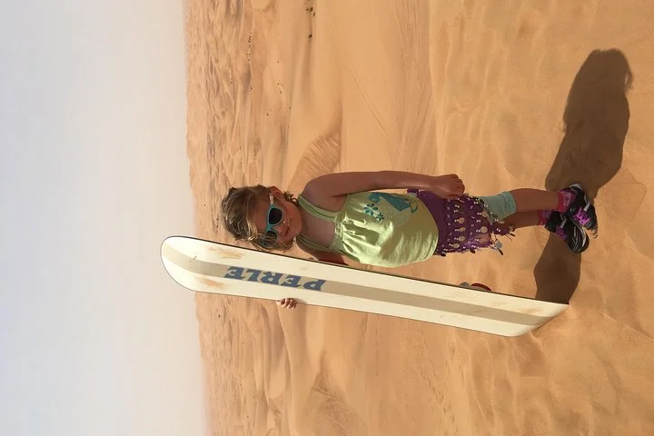 Sun Rise Desert Safari & Sandboarding (Private Vehicle)