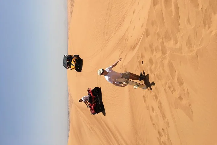Sun Rise Desert Safari & Sandboarding (Private Vehicle)