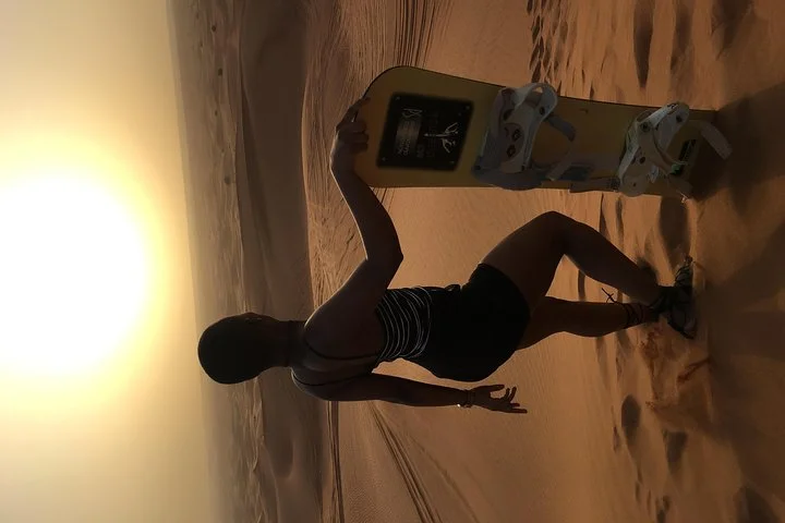 Sun Rise Desert Safari & Sandboarding (Private Vehicle)