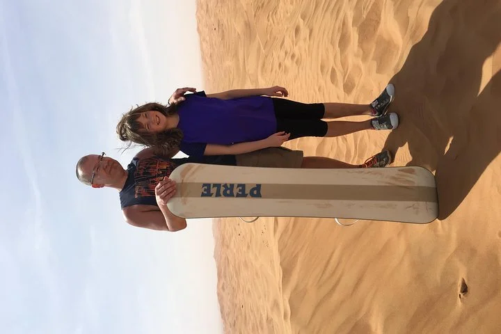 Sun Rise Desert Safari & Sandboarding (Private Vehicle)