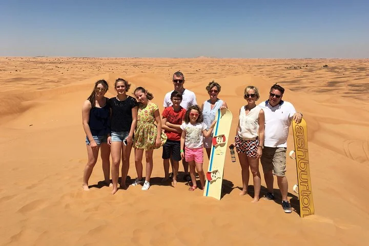 Sun Rise Desert Safari & Sandboarding (Private Vehicle)
