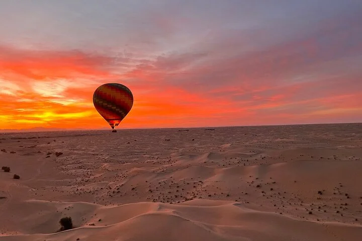 Sunrise Hot Air Balloon Flight with Breakfast Camel Ride and more