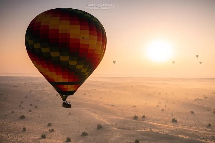 Sunrise Hot Air Balloon Ride with Buffet Breakfast and Camel Ride