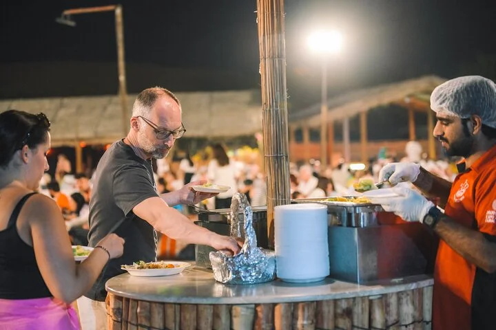 Sunset Desert safari with Burj khalifa View