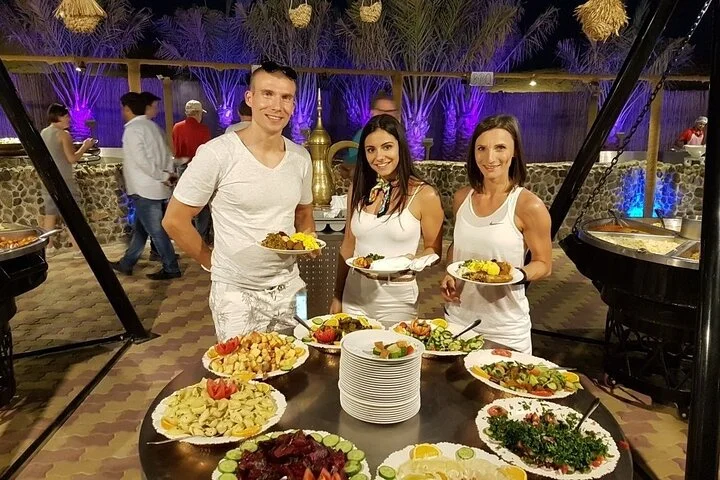 Sunset Desert safari with Burj khalifa View