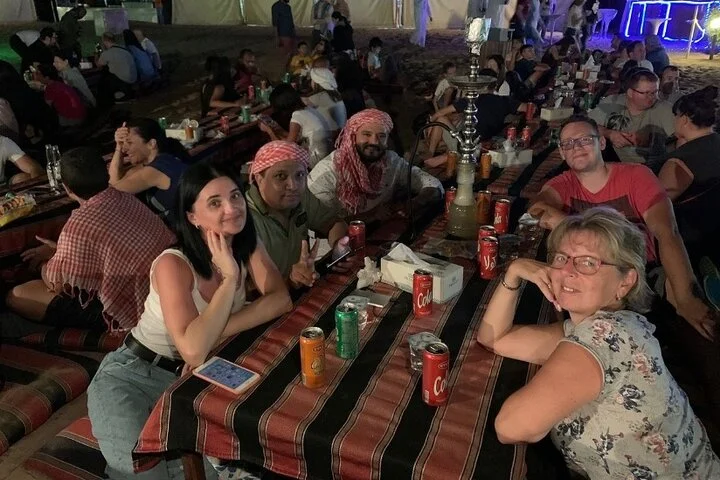 Sunset Desert safari with Burj khalifa View