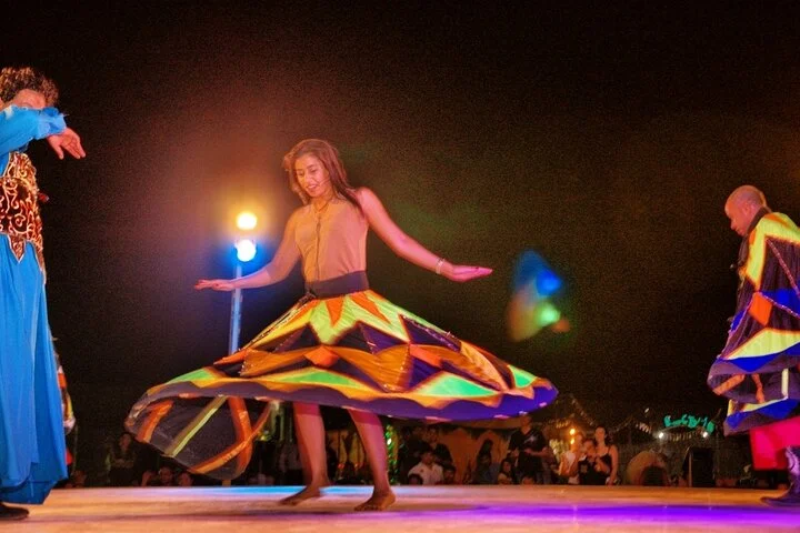 Sunset Desert safari with Burj khalifa View