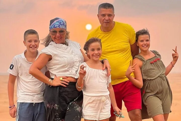 Sunset Desert Safari with Dune Bashing and Camel Rides Dinner