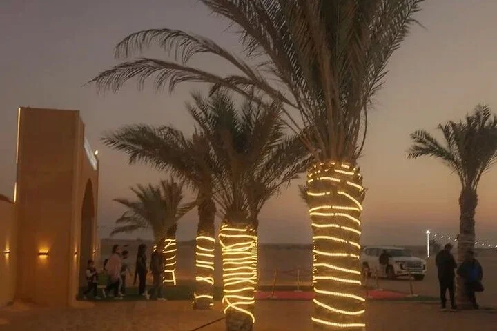 Sunset Desert Safari with Dune Bashing and Camel Rides Dinner