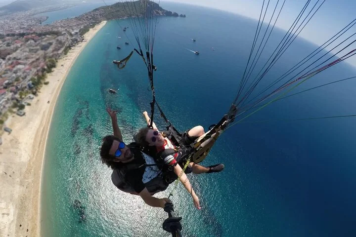 Tandem Paragliding Experience in Antalya with Hotel Transfers